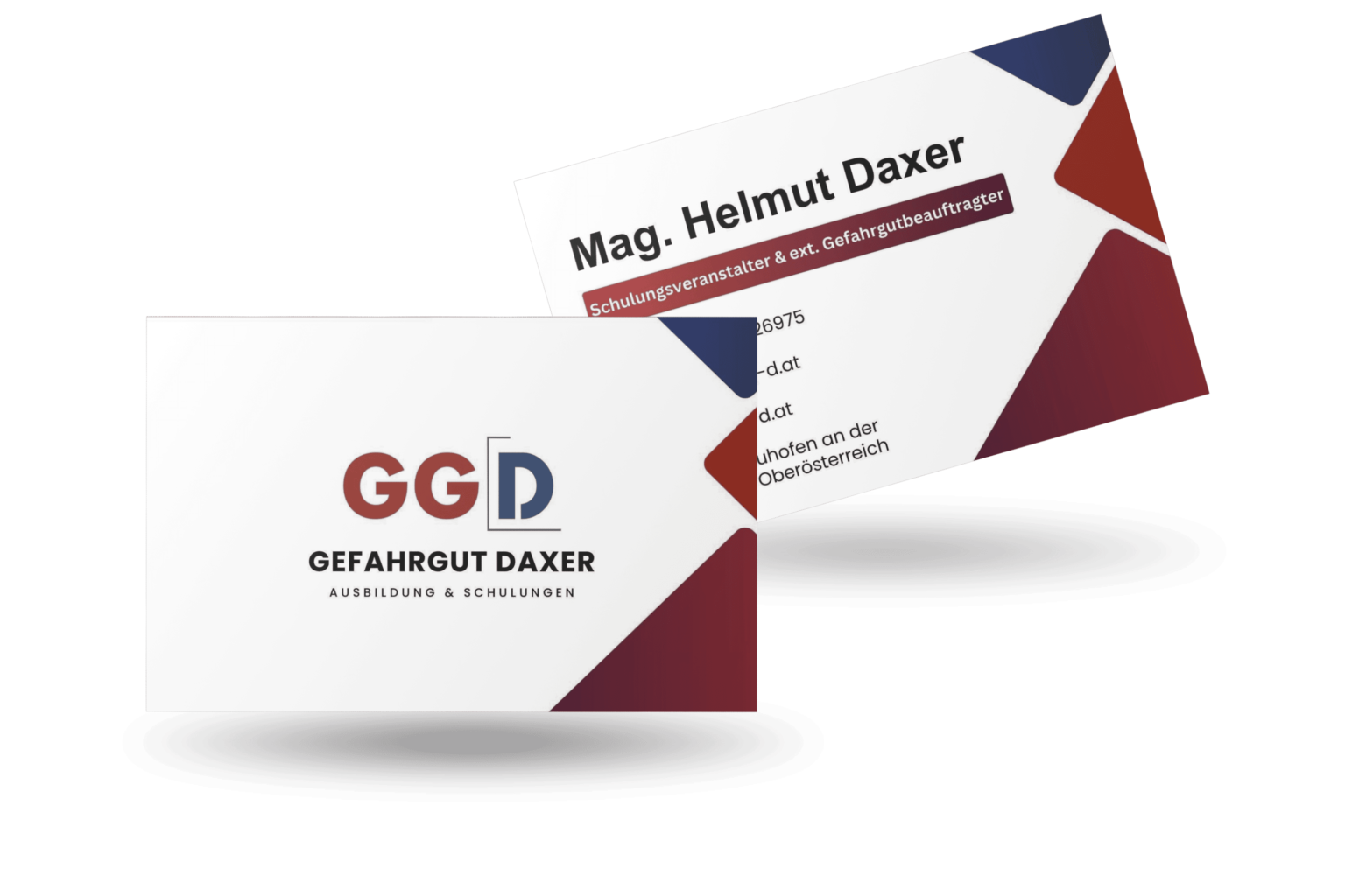 GGD Visitenkarte Websitebude